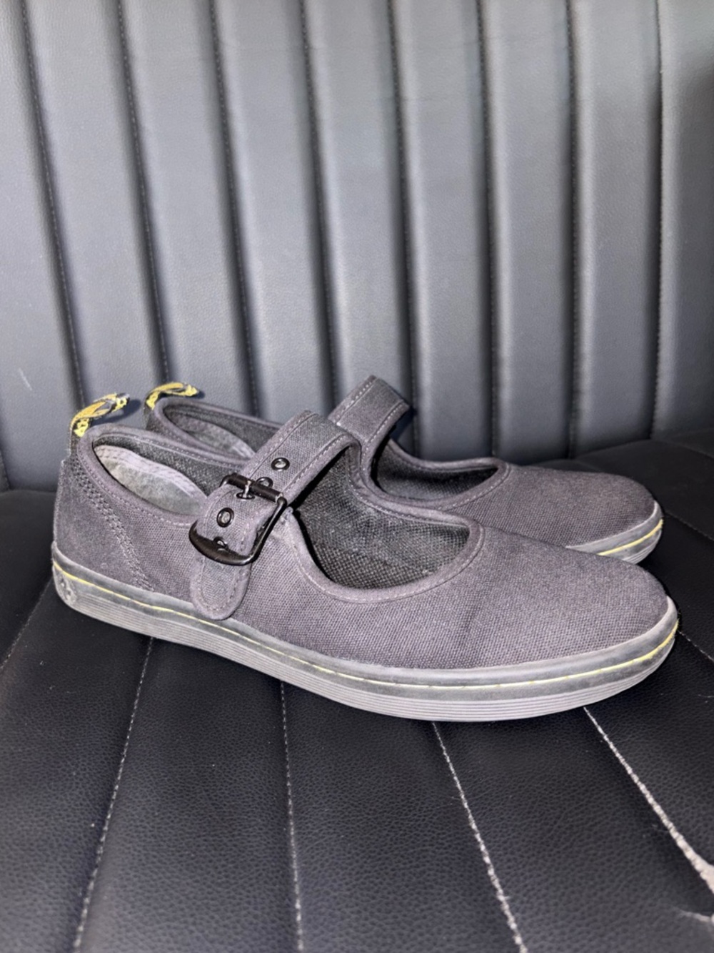Dr. Martens Black Canvas Carnaby Mary Jane
